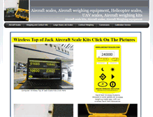Tablet Screenshot of jawsscales.com